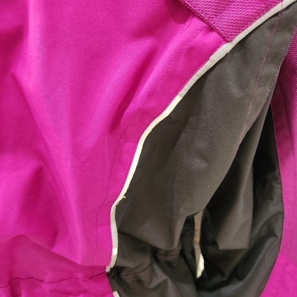 Obermeyer Ridgeline Hydroblock gel Ski Jacket, Purple/Blk, Women's 12 - Picture 9 of 16